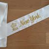 bridal sash, graduation sash, party sash, custom sash, Birthday sash, prom night, embroidery sash.