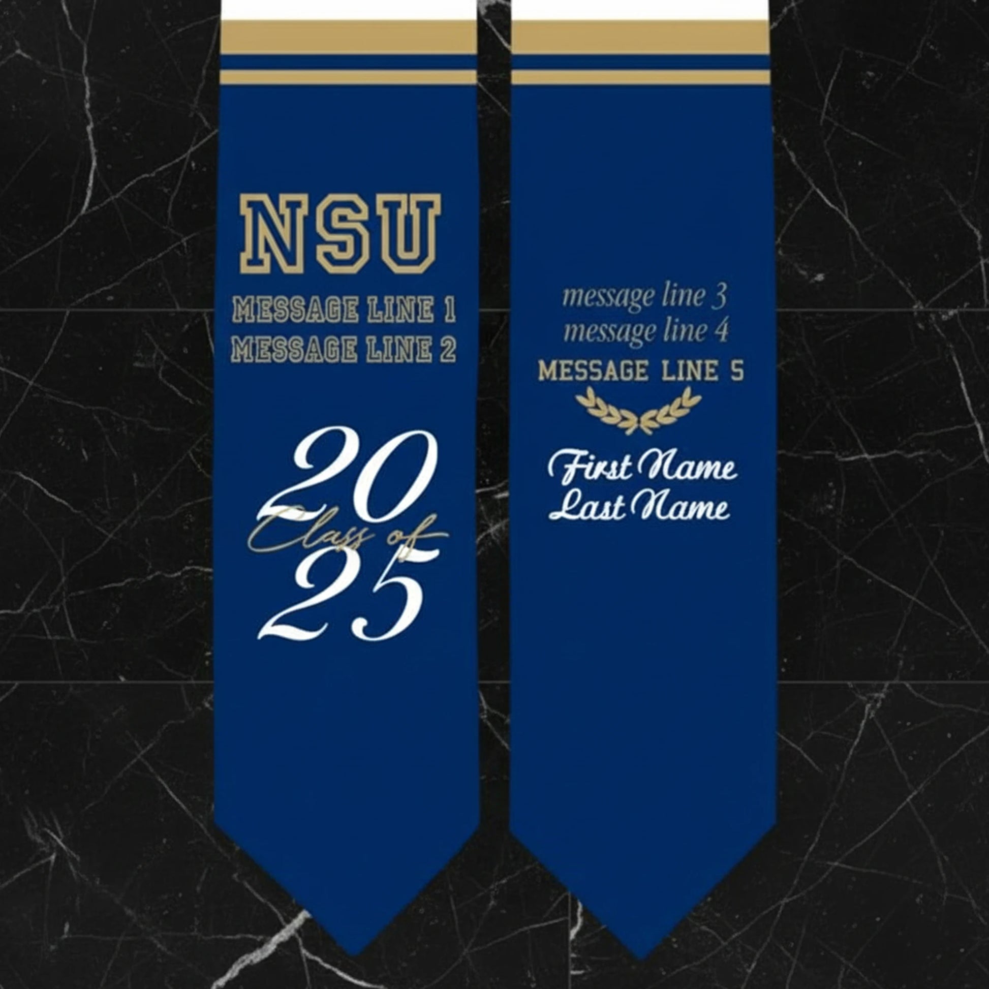 graduation gift, college graduation, custom graduation, class of 2024,LVN nursing sash, custom grad stoles,