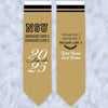 graduation gift, college graduation, custom graduation, class of 2025 stole, class of 2024,flag graduation sash.