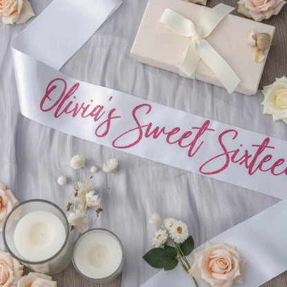 Party Supplies, Sash, Party Accessory, Bridal Shower Sash, Wedding Sash, Bride to Be Sash.