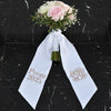 Easter Wreath Sash, Custom Sash, initial wreath sash, Valentine Wreath, Embroidered Wreath, Patriotic Wreath, Customized Sash