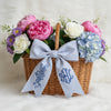 Housewarming Gift, Spring Wreath, your text sash, Door Wreaths, Monogram Wreath Sash, Wedding Sash.