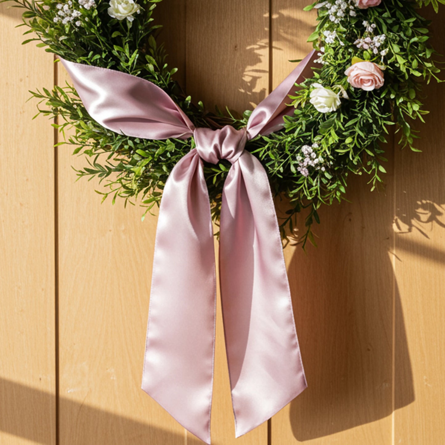 Christmas decor, outdoor decor, holiday decor, cottagecore decor, front door wreath.