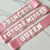 Bachelorette Sash, custom satin sash, Personalized Sash, Custom sash, Customized Sash, brithday sash