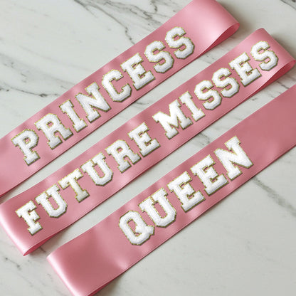 Bachelorette Sash, custom satin sash, Personalized Sash, Custom sash, Customized Sash, brithday sash
