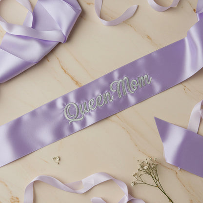 baby shower sash, baby shower decor, new baby party, baby shower party, baby shower props.