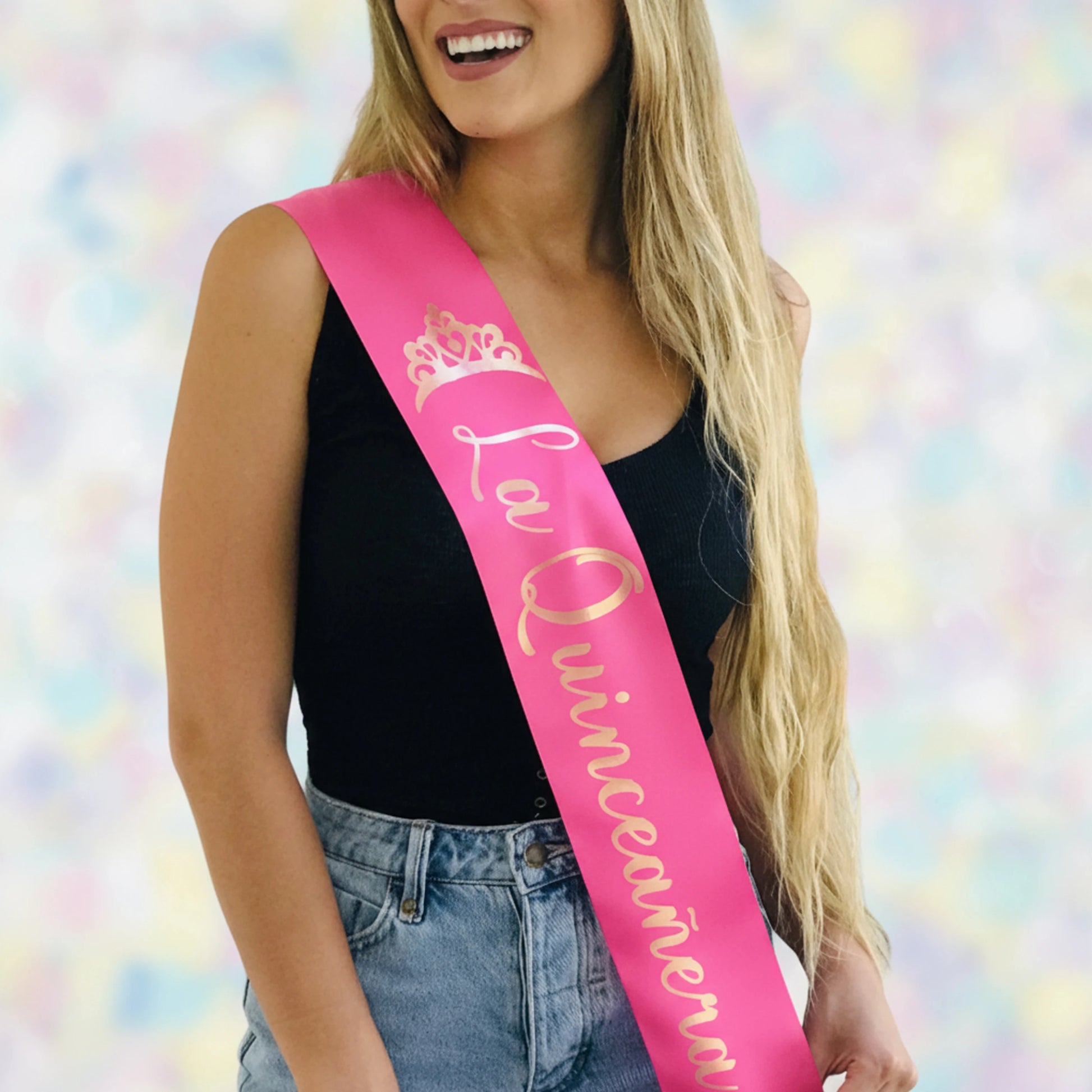 birthday party sash, birthday girl sash, birthday sash, personalized 21 sash, pink satin birthday, milestone party sash, satin birthday sash.
