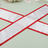 Hen Party Sashes, Hen Night Accessory, Unprinted Sashes, Red Lace Sash, birthday sash.
