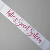 Custom, Bride to Be, 21st Birthday, Party Supplies, Sash, Bridal Sash, Pageant, Bachelorette Sash,