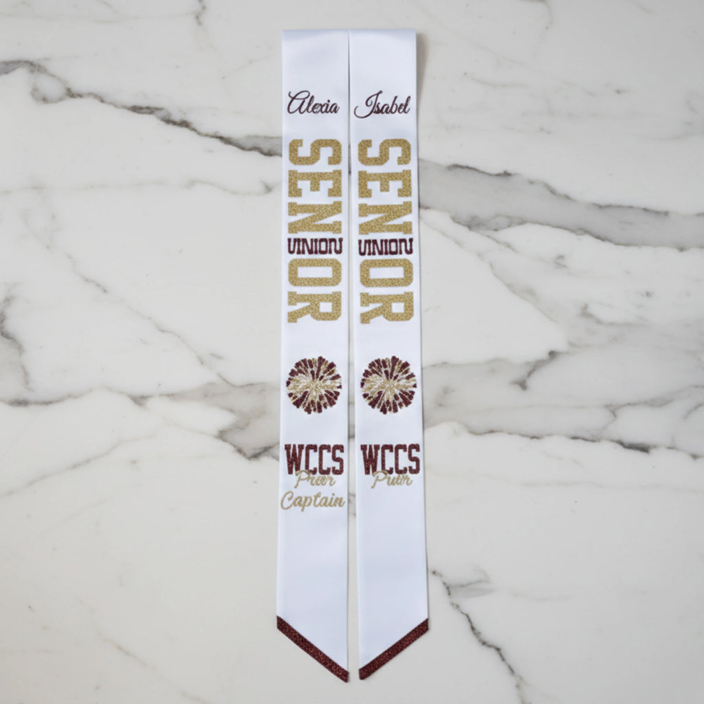 2025,graduation sash, senior 2025 sash, graduate 2025,Personalized Sash, Custom Sash, graduate sash, Glitter Sash
