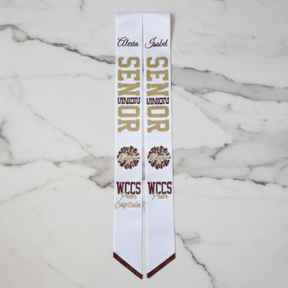 2025,graduation sash, senior 2025 sash, graduate 2025,Personalized Sash, Custom Sash, graduate sash, Glitter Sash
