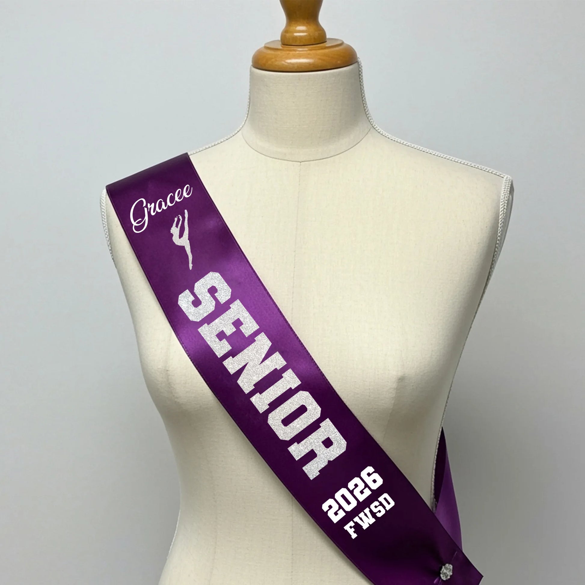 graduation sash, senior 2025 sash, graduate 2025,Personalized Sash, Custom Sash, graduate sash, Glitter Sash

