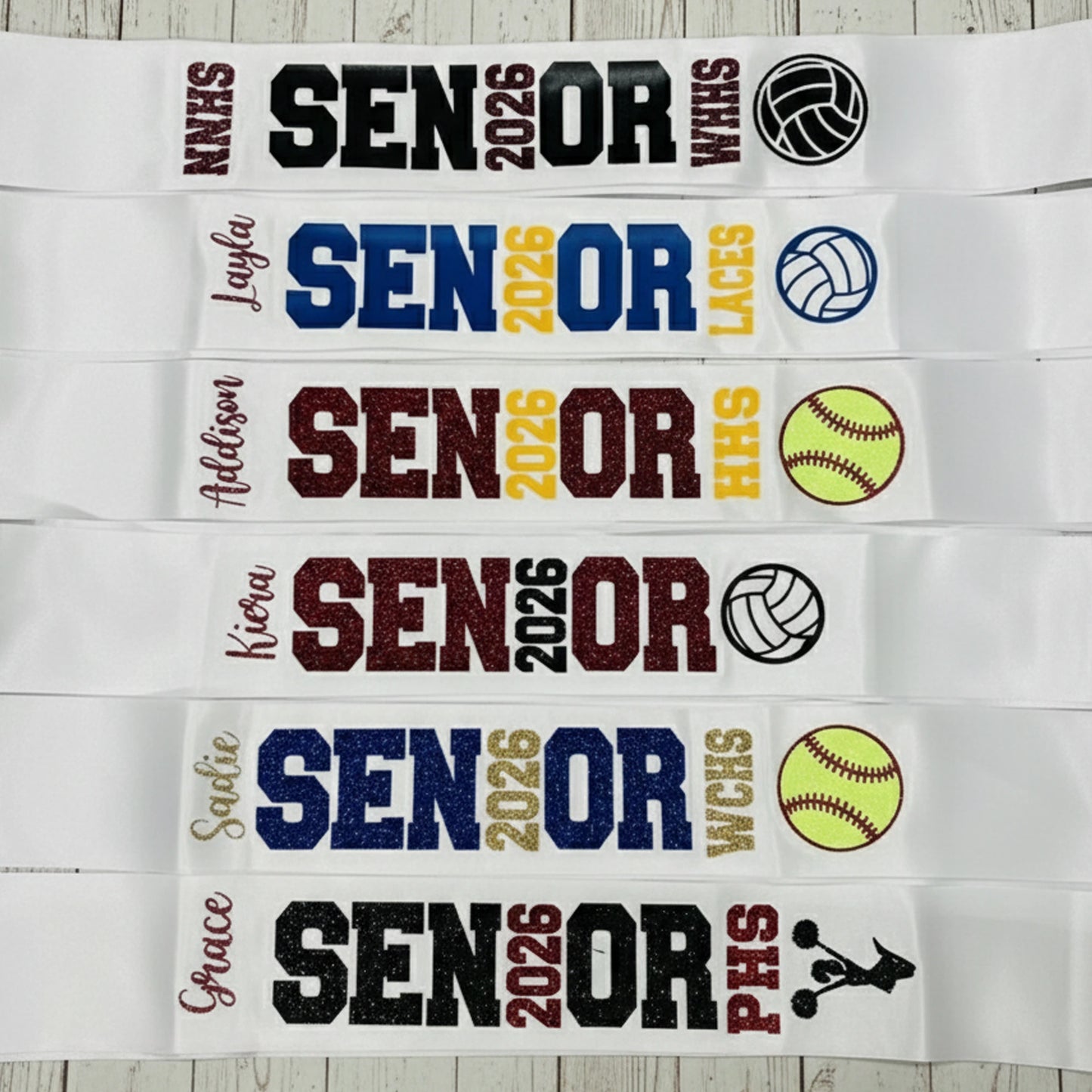 senior photo prop, class of 2025 sash, gift for senior 2025,graduation sash, senior 2025 sash, graduate 2025