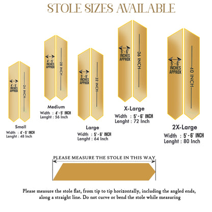 Size of stole, Custom Sash, Personalized Sash, Graduation Sash, Graduation Gift Idea.
