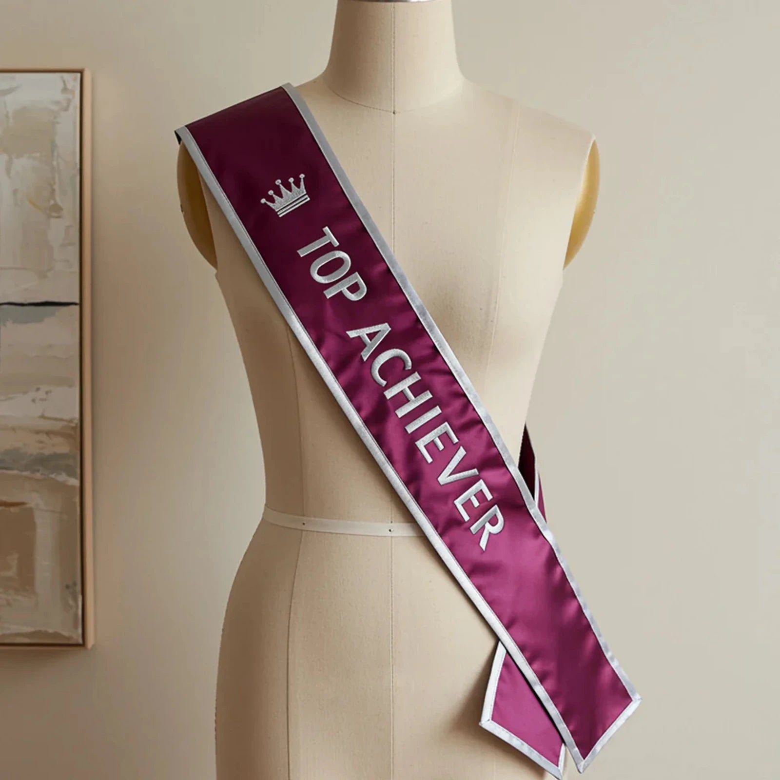 Custom Sash,Birthday Sash,Royalty Sash,Pageant Sash,Prom Sash, acrylic sign sticker,15th birthday sign