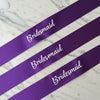 personalized sash, custom sash, Bridal Party Favor, Bachelorette Party, Future Mrs Sash.