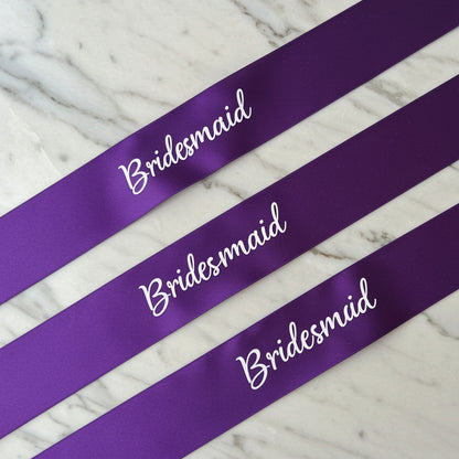 personalized sash, custom sash, Bridal Party Favor, Bachelorette Party, Future Mrs Sash.