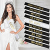 bridesmaid gifts, your text sash, hen party sash, bridal sash, wedding sash, party sash, bridesmaid sash.