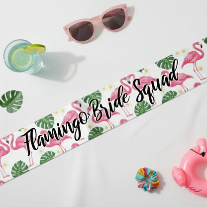Flamingo animal print, personalized sash, custom sash, lets get wild, birthday sash, customized sash