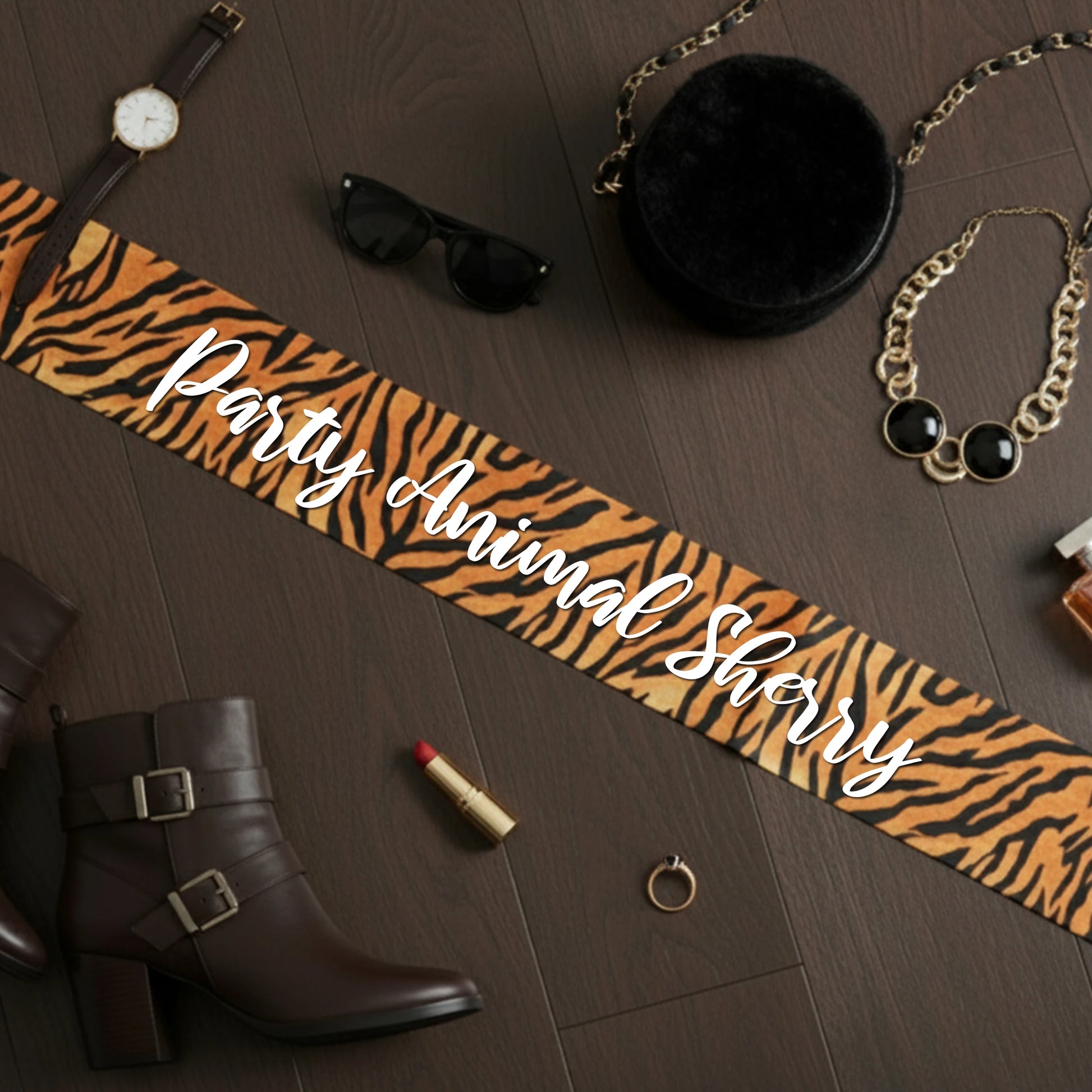 bachelorette party, Animal Print Sash, bridal sash, wedding sash, bride to be sash, bridesmaid sash.