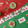 Watermelon animal print, personalized sash, custom sash, lets get wild, birthday sash, customized sash