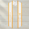 college custom sash, custom grad stoles, stole graduation, school logo stole, college stoles, embroidery stole, personalized stoles.