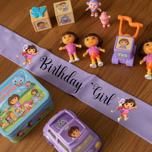 Sweet 6 Party, gradation sash, Sweet 6 Sash, birthday party sash, Sweet Sixteen Gift, Bachelorette Sash,