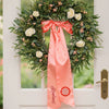 Christmas decor, outdoor decor, holiday decor, cottagecore decor, front door wreath.