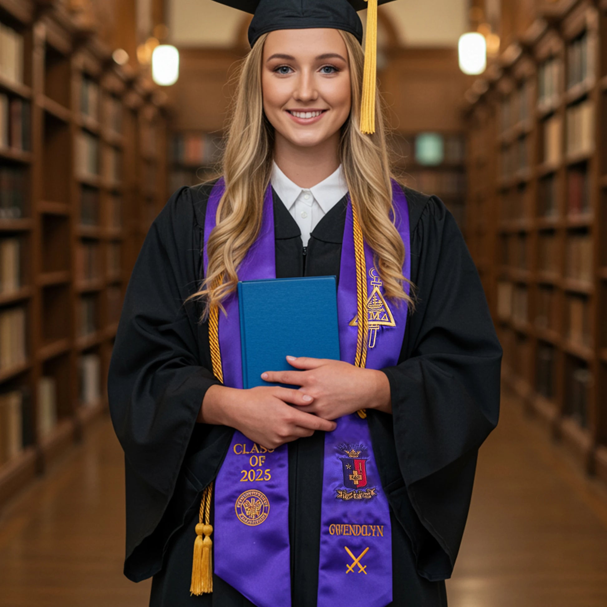 graduation gift, graduation, custom graduation, college stoles, nursing stole, gift for him.