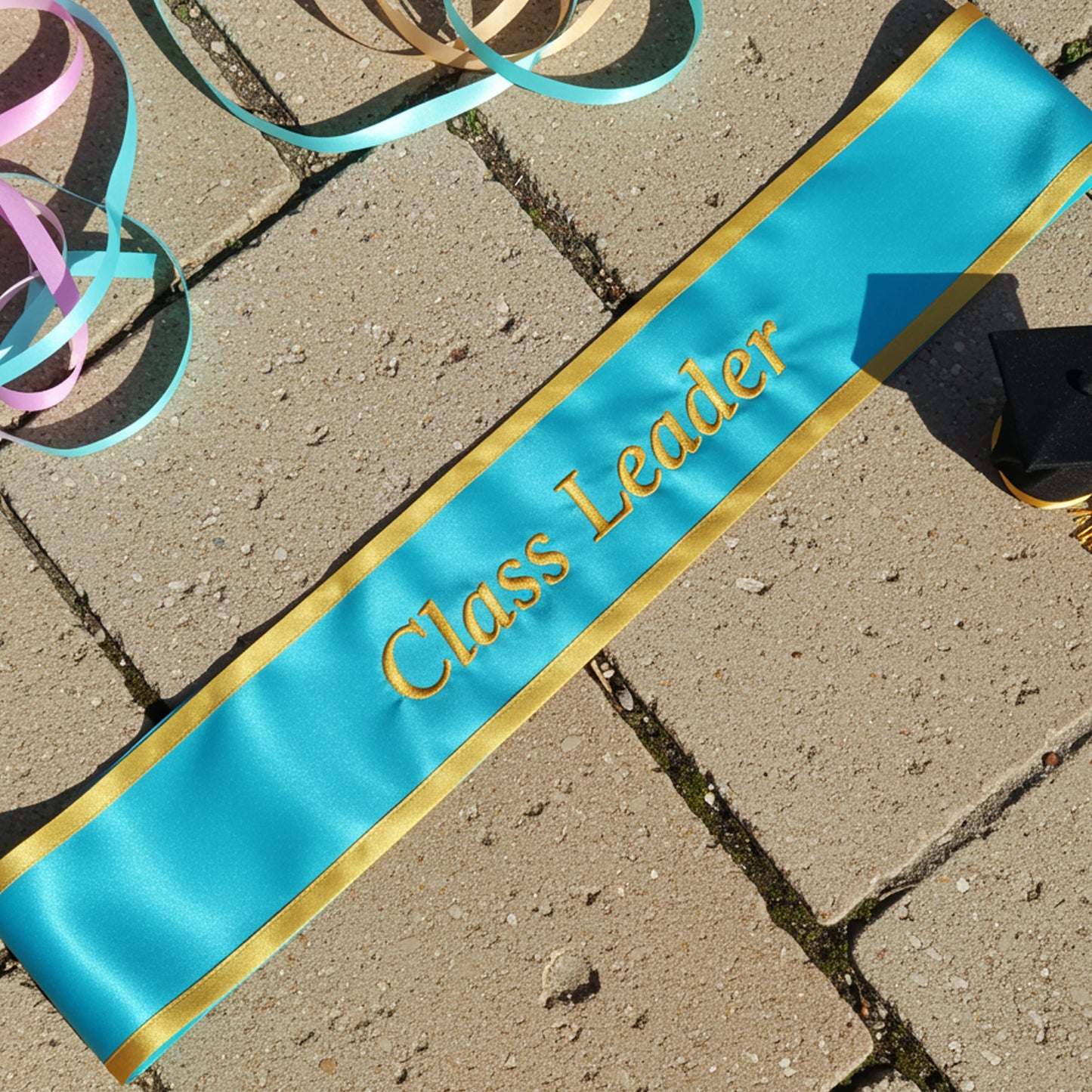 monitor Sash, Class leader Sash, college stole, university stole.
