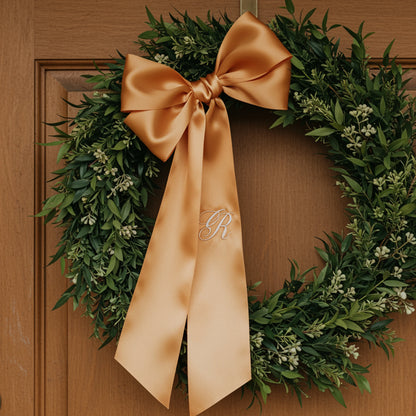 Halloween porch, wreath sash, housewarming gift, christmas gifts, Christmas decor.