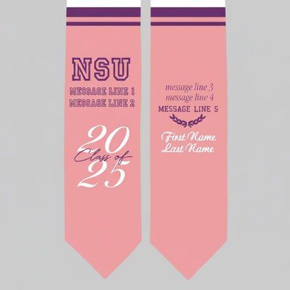 graduation gift, college graduation, custom graduation, class of 2024,LVN nursing sash, custom grad stoles