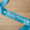 Personalised Ribbon, Personalised Sash, Hed Party, Anniversary Sash, Celebration Sash, Printed Sash

