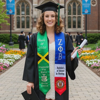 multicolor sash 