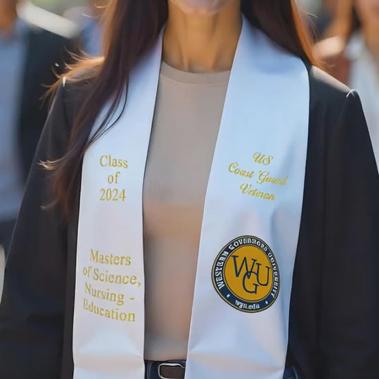 master of scince sash 