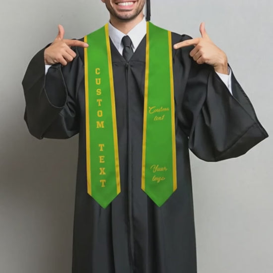 green sash stole