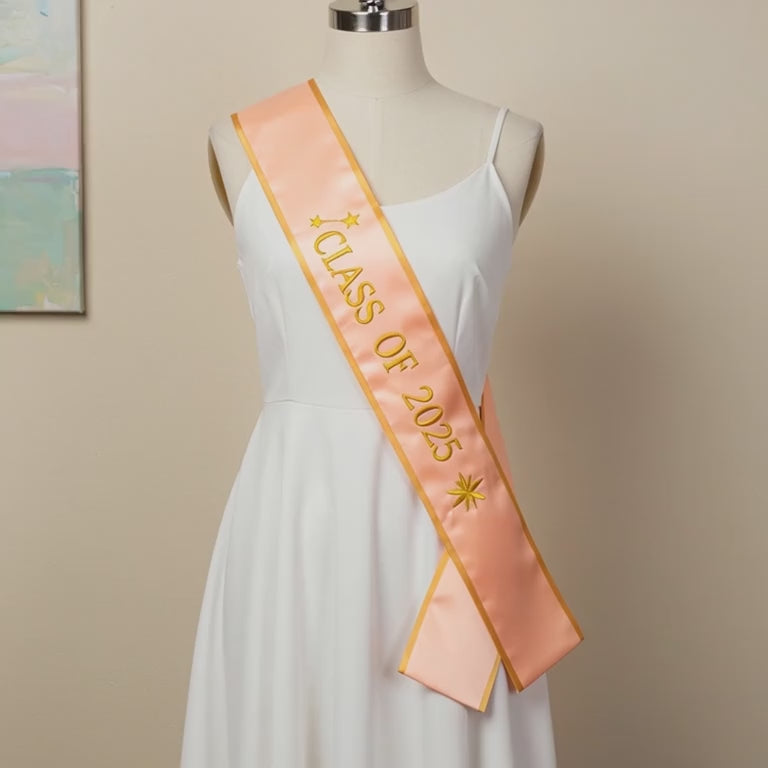 Class 2025 sash 
