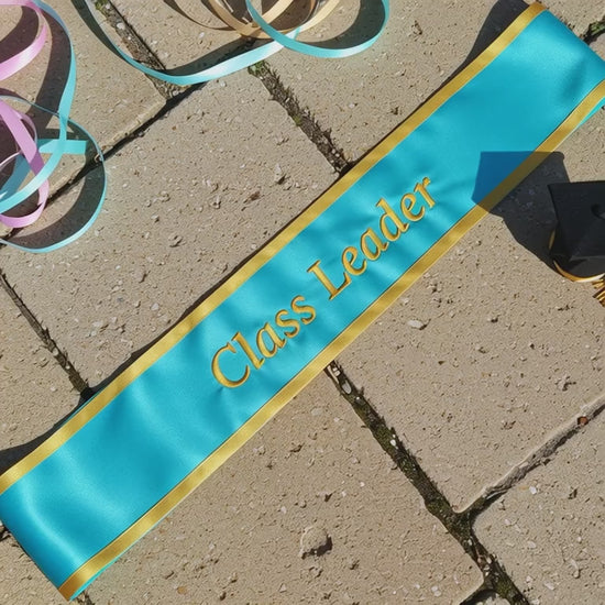 Class leader sash 