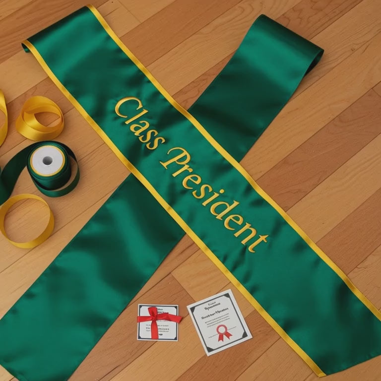 class President sash