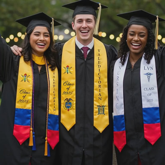 group graduation sash