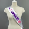 graduation sash, senior 2025 sash, graduate 2025, Personalized Sash, Custom Sash, graduate sash, Glitter Sash
