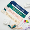 Custom Sash, Customized Sash, Personalized, Bride Gift, Bachelorette Party.