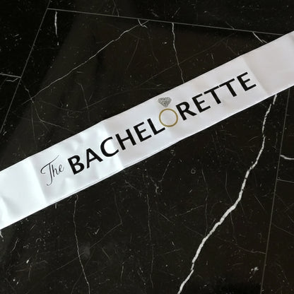 birthday sash, satin sash, Party Supplies, Sash, Party Accessory ,Bridal Shower Sash, Wedding Sash, Bride to Be Sash